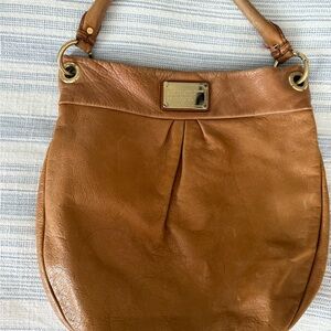 Marc By Marc Jacobs Tan Leather Shoulder Bag